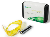 UV набор для поиска утечек в кейсе Becool BC-UV-L-1 (фонарик + очки)