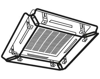 Экран-отражатель для кондиционера кассетного типа (Арт. 3-3) 800х950мм